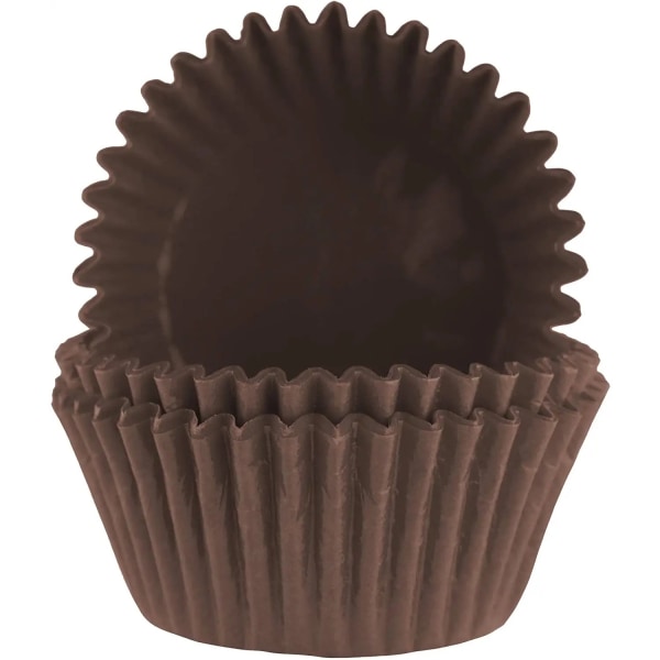 Culpitt muffins och muffinsfodral (paket med 50) Choklad i en one size Chocolate Brown One Size