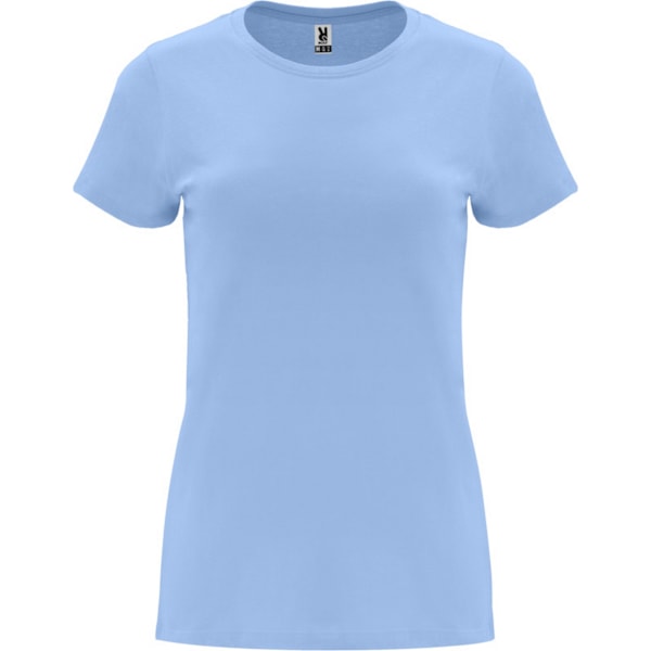 Roly Dam Capri T-shirt med Kort Ärm Storlek L Himmelblå Sky Blue L