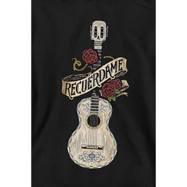 Coco Unisex Vuxen Recuerdame Berömd Gitarr Ernesto Sweatshirt X Black XL
