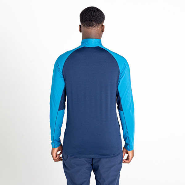 Dare 2B Fuser Core Stretch Half Zip Thermal Top XS Nightfall Nightfall Navy/Dark Methyl Blue XS