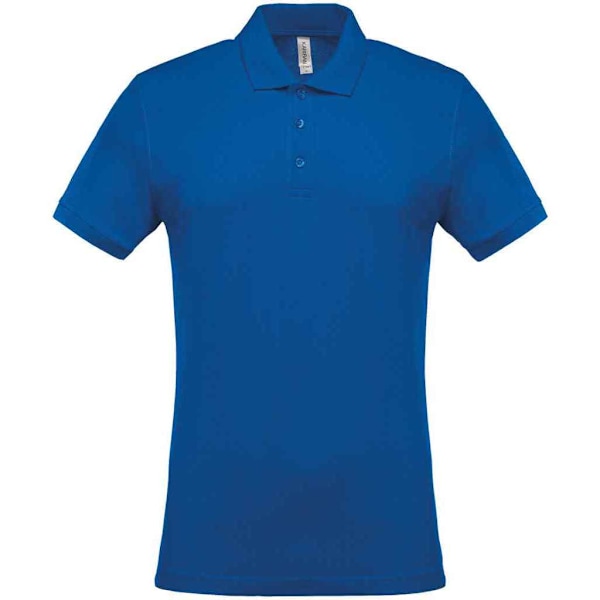 Kariban Herr Pique Poloshirt S Ljus Royalblå Light Royal Blue S