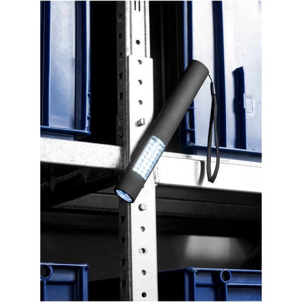 STAC Magnetisk 28 LED ficklampa 20,2 x 2,7 x 2,1 cm Solid Black Solid Black 20.2 x 2.7 x 2.1 cm