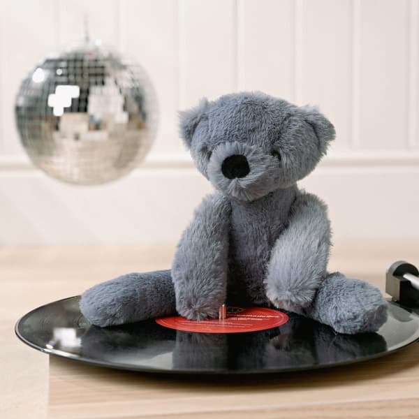 Pip The Plush Långbent Blå Teddybjörn 30 cm One Size Blå Blue One Size