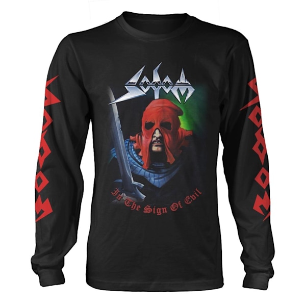 Sodom Unisex Vuxen In The Sign Of Evil Långärmad T-Shirt M B Black M