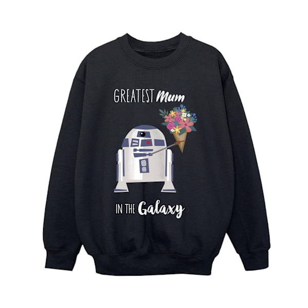 Star Wars Boys R2D2 Greatest Mum Sweatshirt 5-6 år Svart Black 5-6 Years