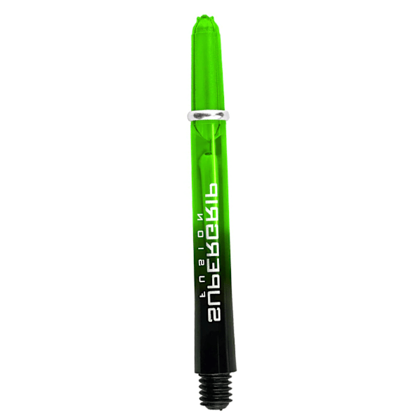 Harrows Supergrip Fusion Dart Stem (3-pack) M Svart/Grön Black/Green M