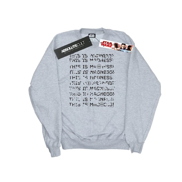 Star Wars Herr C-3PO Glitch Sweatshirt M Sports Grey Sports Grey M