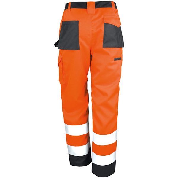 Result Safeguard Vuxen Unisex Hi Viz Cargo Byxor 4XL Hi Vis Hi Vis Orange 4XL