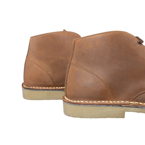 Roamers Mens Waxy Leather Fulfit Desert Boots 11 UK Brown Brown 11 UK