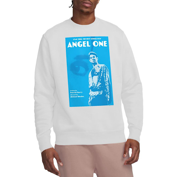 Star Trek Unisex Vuxen The Next Generation Säsong 1 Avsnitt 14 White XL