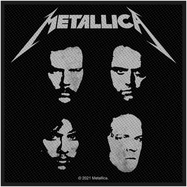 Metallica Black Album 2021 Patch One Size Svart/Grå Black/Grey One Size