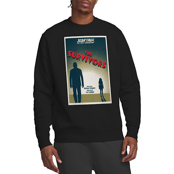 Star Trek Unisex Vuxen The Next Generation Säsong 3 Avsnitt 3 S Black M