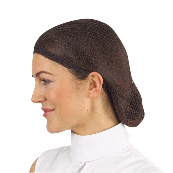 Equi-Net Womens/Ladies Harpley Heavyweight Hair Net (2-pack) Dark Brown One Size