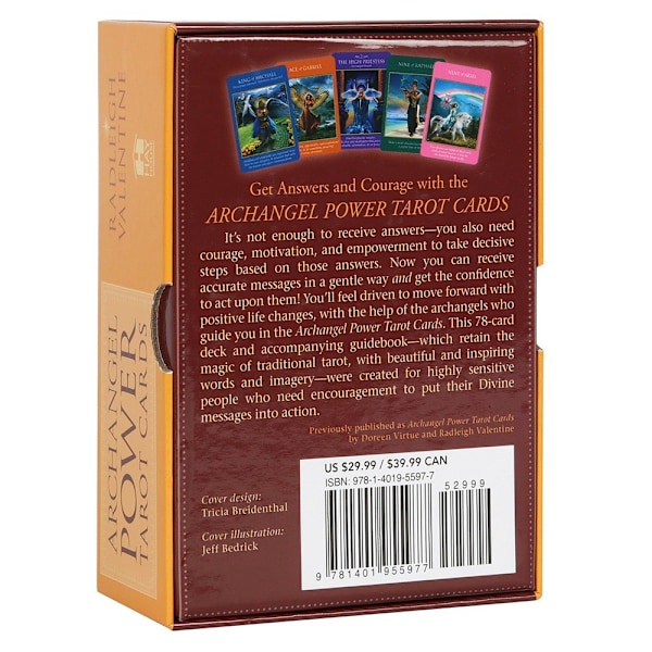 Something Different Archangel Power Tarot Cards En Storlek Flerfärgad Multicoloured One Size