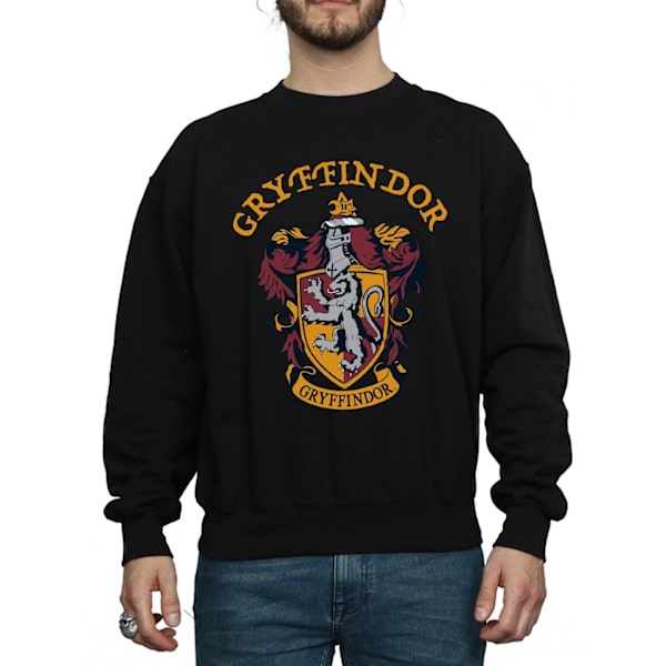 Harry Potter Herr Gryffindor Sweatshirt XL Svart Black XL