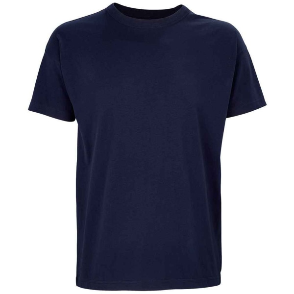 SOLS Boxy ekologisk t-shirt i överdimensionerad storlek för män XXL fransk marinblå French Navy XXL