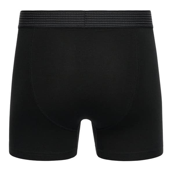 Crosshatch Buzzard Boxershorts för män (5-pack) L Gråmelerad/Sv Grey Marl/Black L