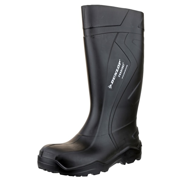 C762041 / Dunlop Purofort+ Full Safety Wellington / Säkerhetsstövlar för män Black 40 EUR