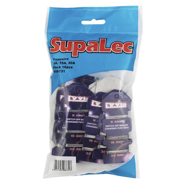 SupaLec smältsäkring (18-pack) En storlek kan variera May Vary One Size