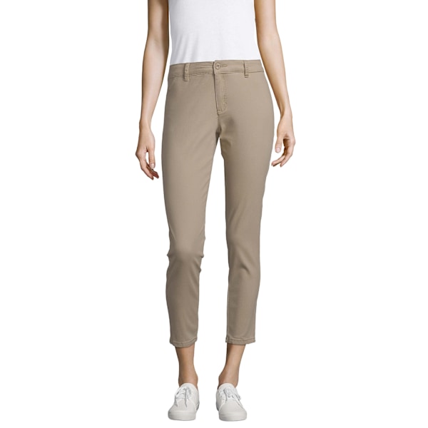 SOLS Dam/Kvinnor Jules Chino Byxor 18 Kastanj Chestnut 18