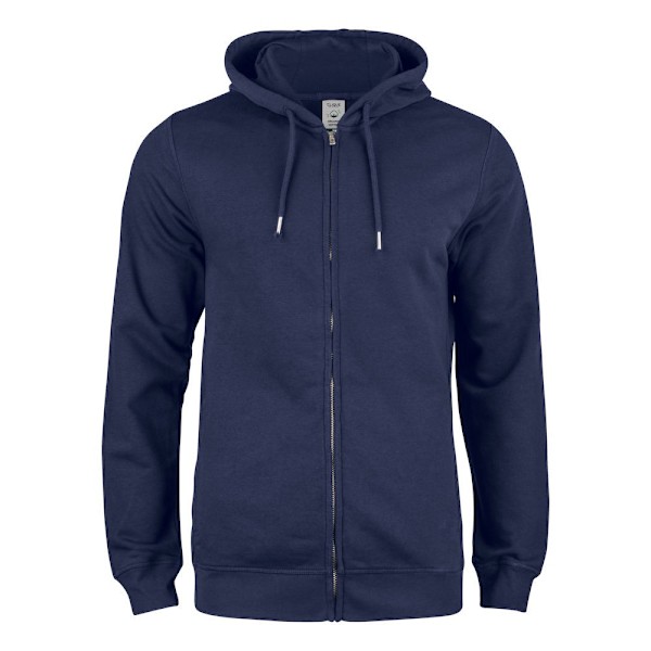 Clique Premium Organic Cotton Full Zip Hoodie S Mörkblå Dark Navy S