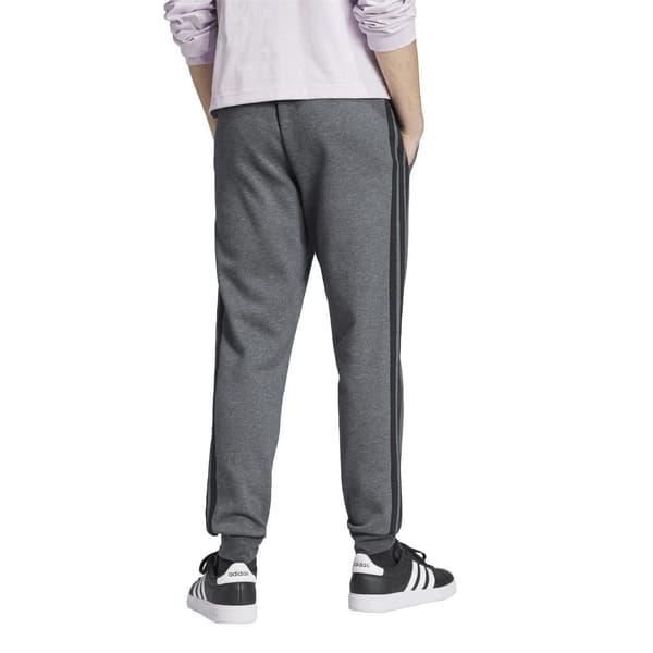 Adidas Herr Essentials Stripe Tapered Joggers S Mörkgrå/Vit Dark Grey/White S