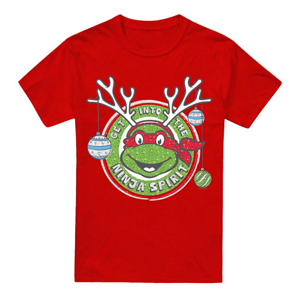 Teenage Mutant Ninja Turtles Unisex Vuxen Into The Ninja Spirit Red XL