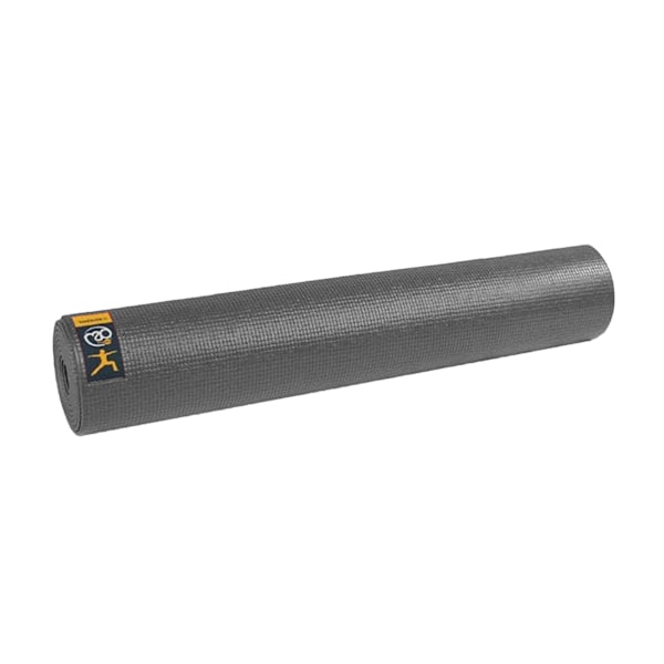 Fitness Mad Warrior II Plus Yogamatta En Storlek Grafit Graphite One Size