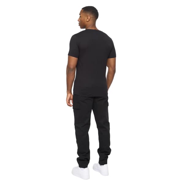 Crosshatch Utilate T-shirt för män L Svart Black L
