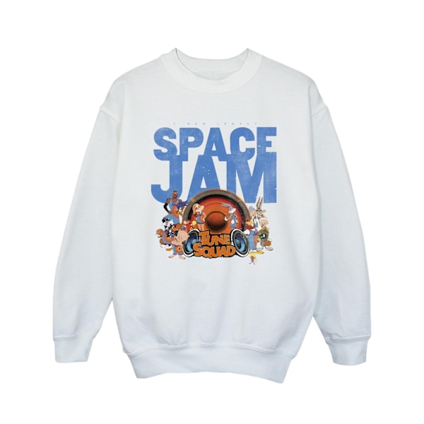 Space Jam: A New Legacy Tjejers Tune Squad Sweatshirt 3-4 År W White 3-4 Years