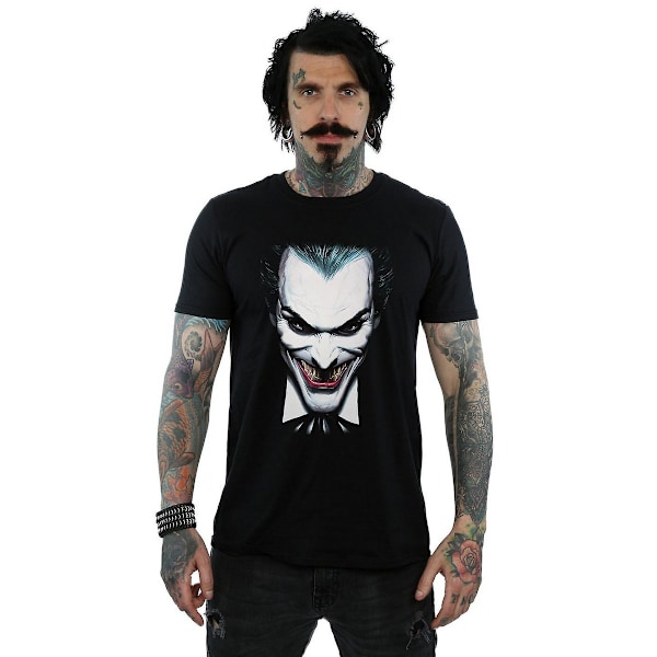 The Joker Herr Alex Ross Bomull T-shirt XXL Svart Black XXL