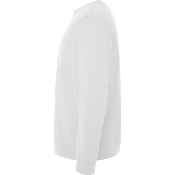 Roly Unisex Vuxen Batian Crew Neck Sweatshirt XXL Vit White XXL