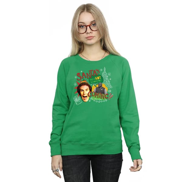 Elf Dam/Damer North Pole Sweatshirt L Irländsk Grön Irish Green L