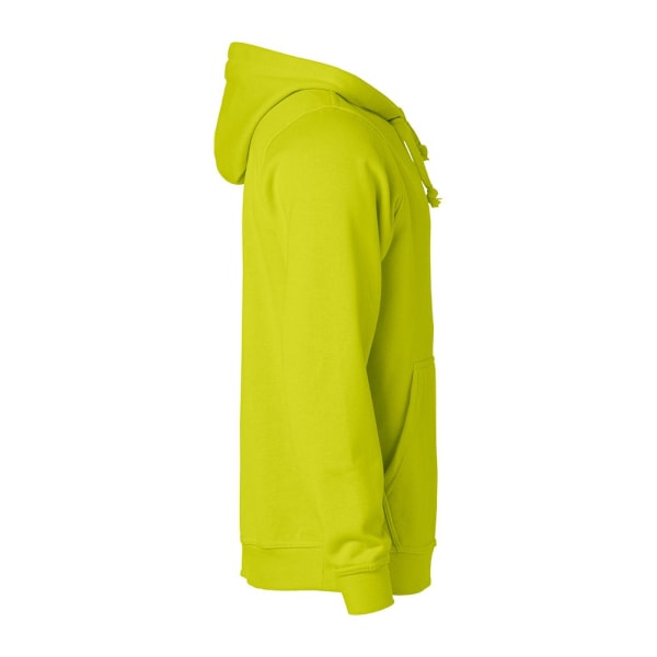 Clique Unisex Vuxen Basic Hoodie L Synlighet Grön Visibility Green L