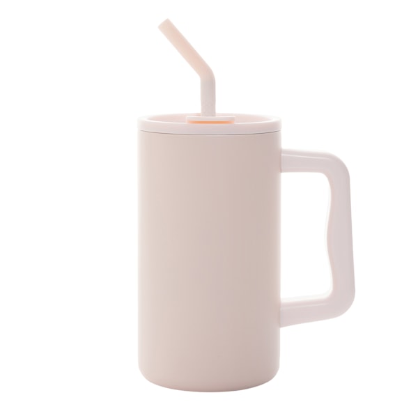 XD Collection Cube Återvunnen Rostfritt Stål 800ml Resemugg På Pink One Size