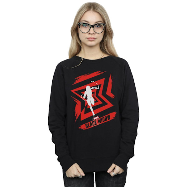 Marvel Womens/Ladies Black Widow Movie Icon Run Sweatshirt S Bl Black S