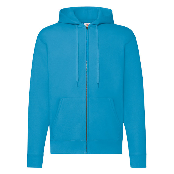 Fruit Of The Loom Herr Hoodie M Azure Blå Azure Blue M