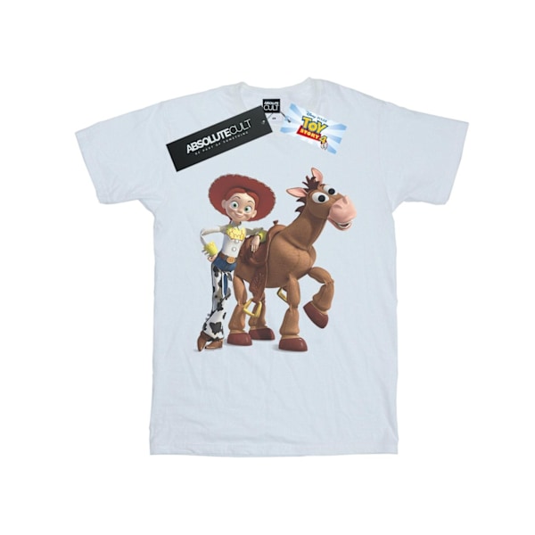 Disney Toy Story 4 Jessie och Bullseye T-shirt 4XL Vit White 4XL