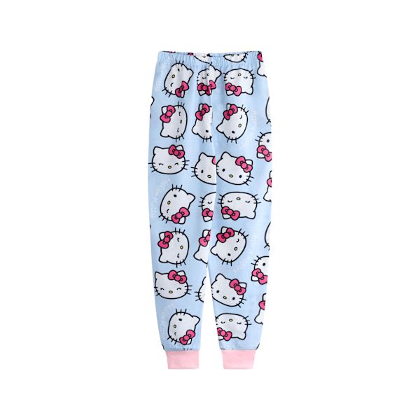 Hello Kitty Flickor Lång Pyjamas Set (2-pack) 13-14 År Blå/ Blue/Pink 13-14 Years