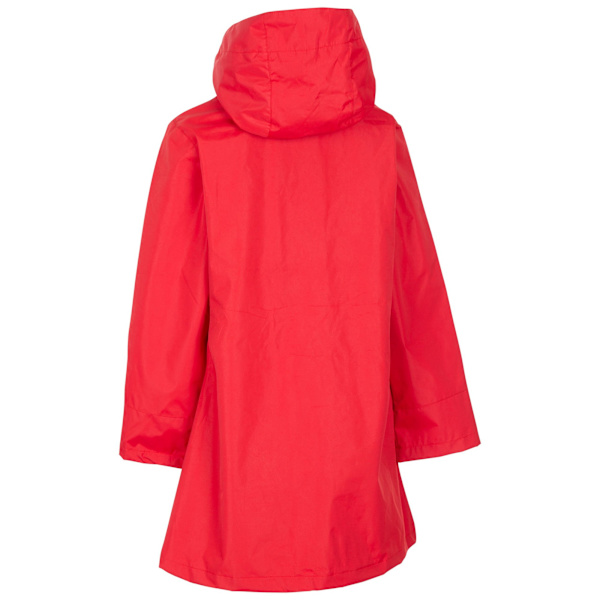 Trespass Flickor Drizzling Vattentät Jacka 3-4 År Röd Red 3-4 Years