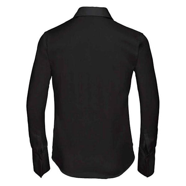 Russell Collection Dam/Damer Ultimate Non-Iron Långärmad Black 20 UK