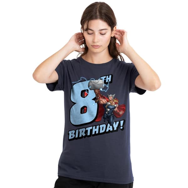 Thor Dam/Dam 8:e Födelsedag T-Shirt S Deep Navy Deep Navy S