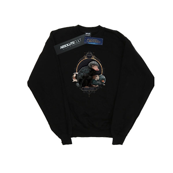 Fantastiska vidunder Mäns Baby Nifflers Sweatshirt M Svart Black M