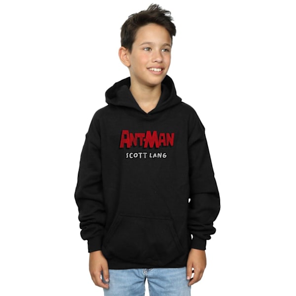 Marvel Boys Ant-Man AKA Scott Lang Hoodie 7-8 år Svart Black 7-8 Years