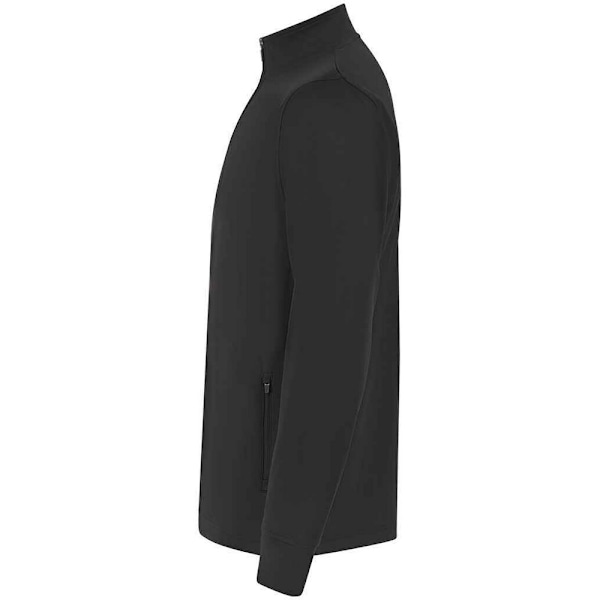 Finden & Hales Herrar Kvart Zip Spårtopp L Svart Black L