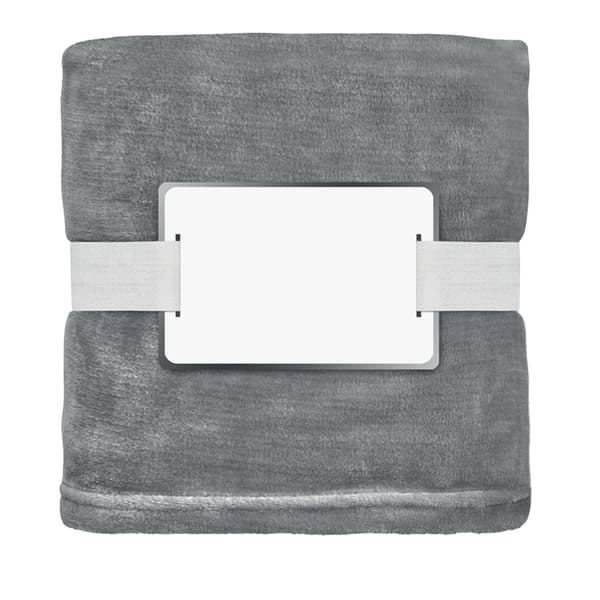 MidOcean Logan RPET Fleecefilt One Size Stengrå Stone Grey One Size