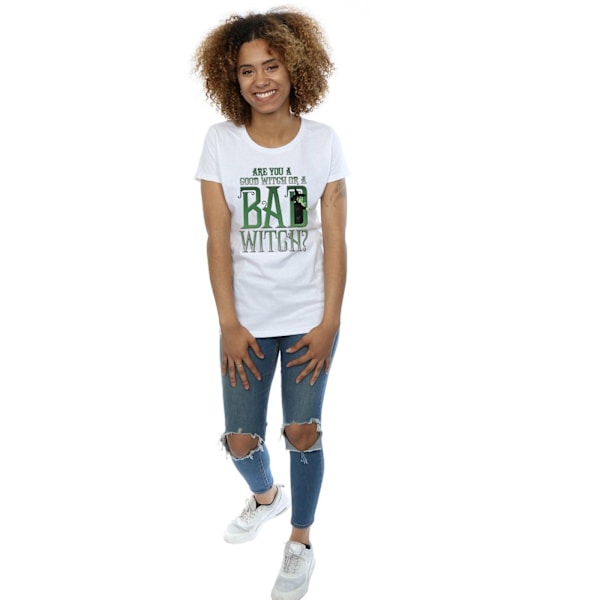 Trollkarlen från Oz Dam/Dam God Häxa Ond Häxa Bomull T-shirt White M