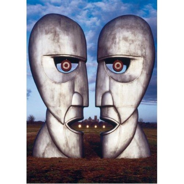 Pink Floyd Division Bell Postcard One Size Blå/Grå/Brun Blue/Grey/Brown One Size