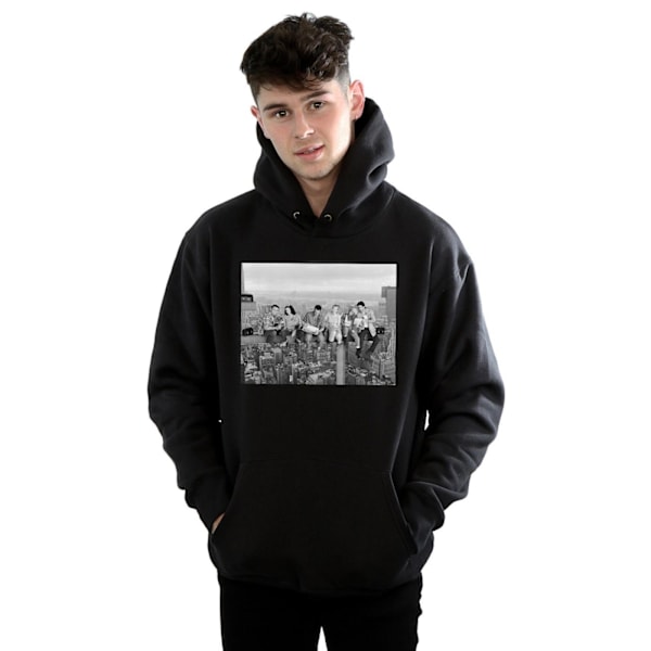 Friends Herr Construction Photo Hoodie S Svart Black S