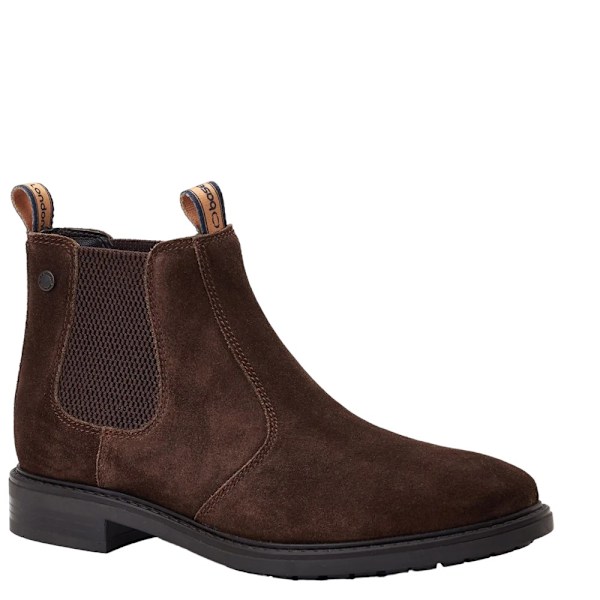 Base London Herr Nelson Mockaskor i mocka 12 UK Brun Brown 12 UK